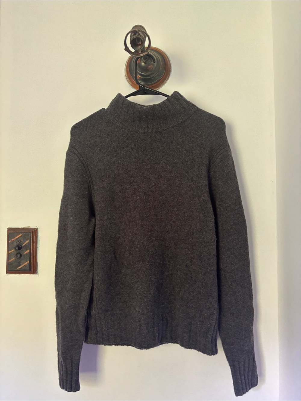 J. Crew Charcoal Turtleneck Sweater